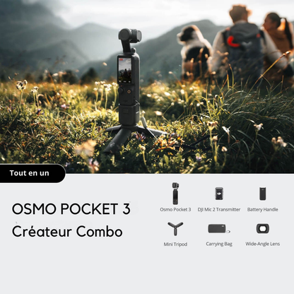 DJI Osmo Pocket 3 Créateur Combo